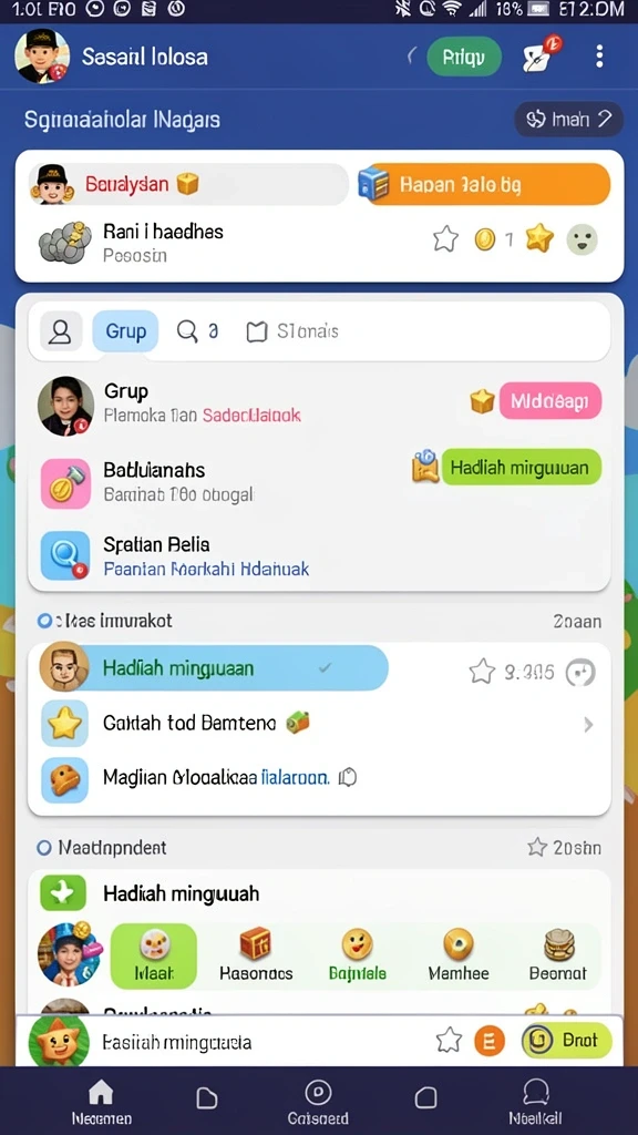 Screenshot kedua menampilkan lingkungan permainan yang menakjubkan.