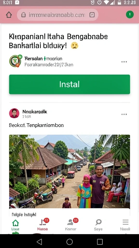 Tampilan antarmuka yang menarik dan mudah dinavigasi.