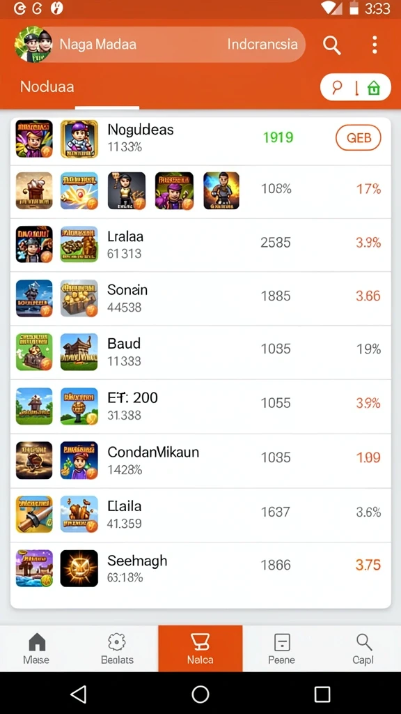 Fitur interaksi sosial di dalam game yang mengasyikkan.