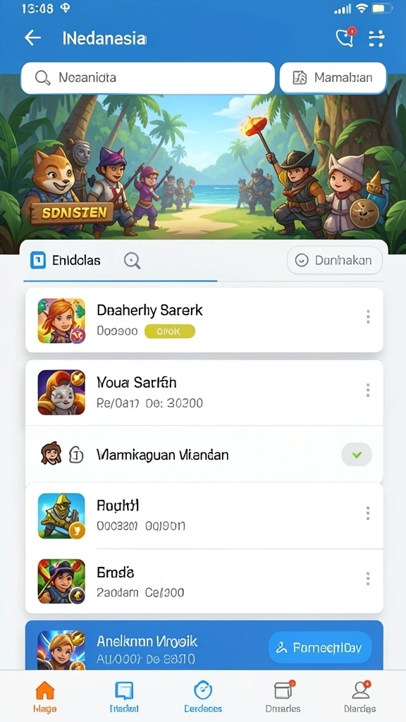 Tampilan permainan slot yang memukau.