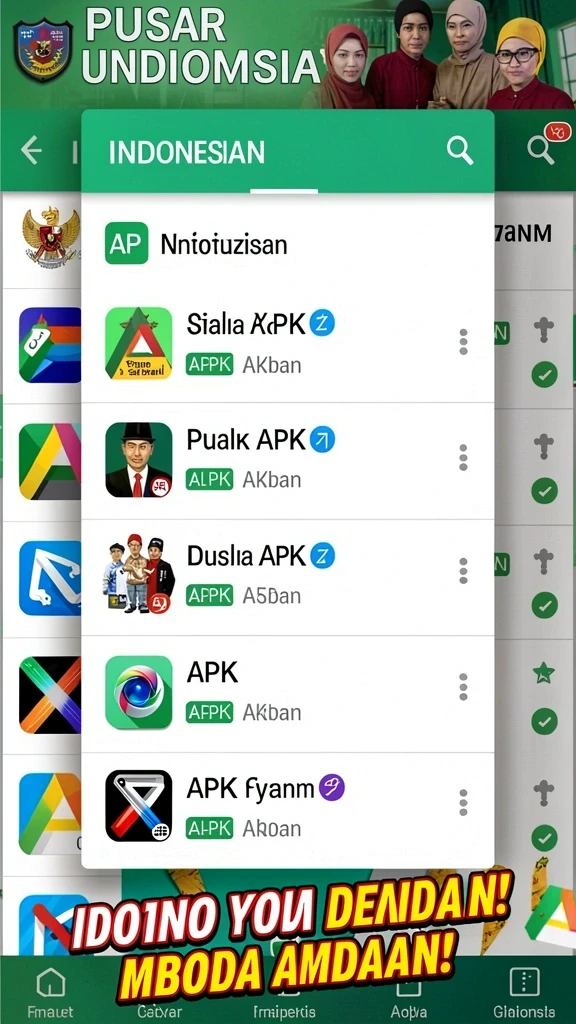 Tampilan antarmuka yang intuitif dan menarik.