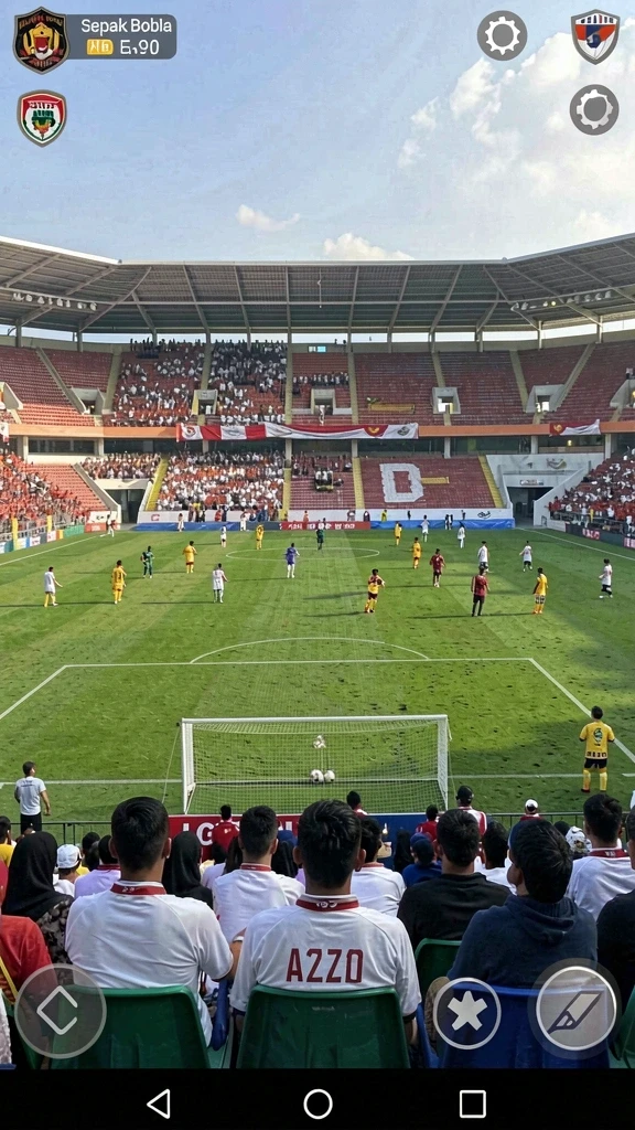 Tampilan awal game yang memukau dan menarik.