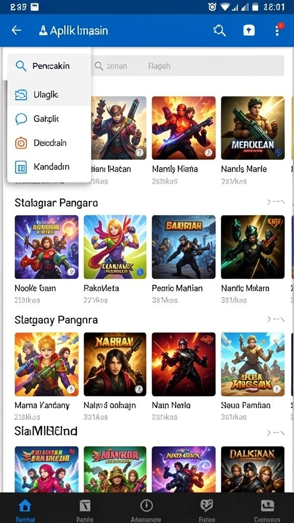 Tampilan awal IDROK yang menawan.