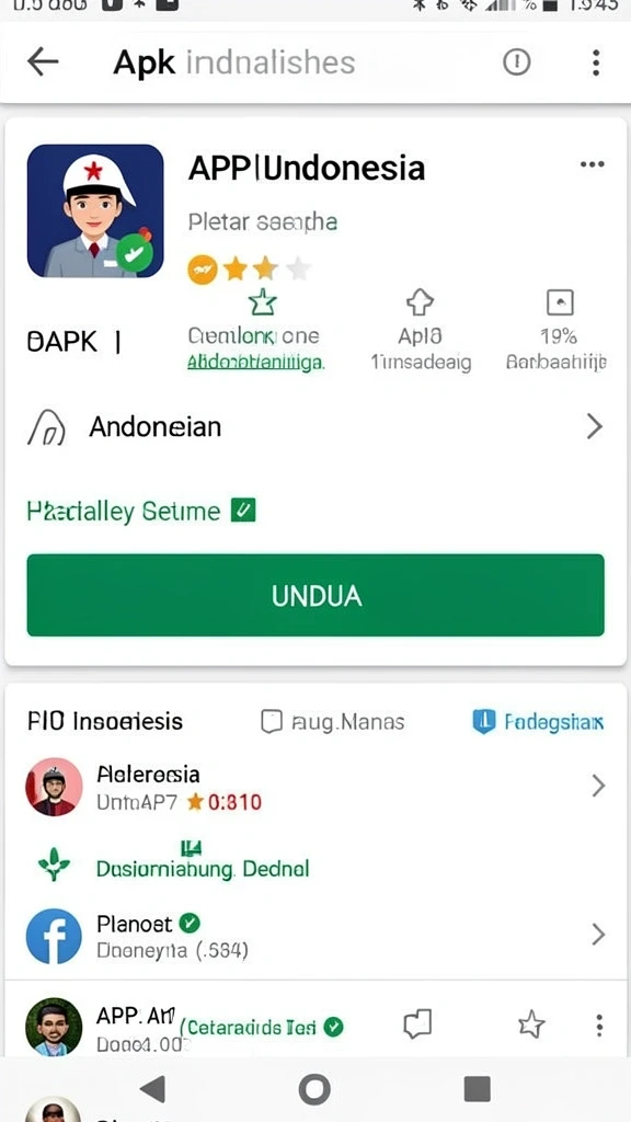 Tampilan antarmuka yang sederhana dan menarik.