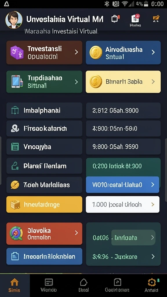 Tampilan antarmuka yang menarik dan user-friendly.
