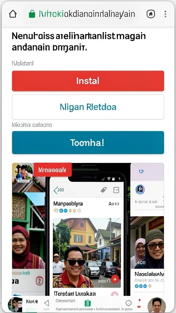 Tampilan antarmuka yang menawan dan mudah digunakan.