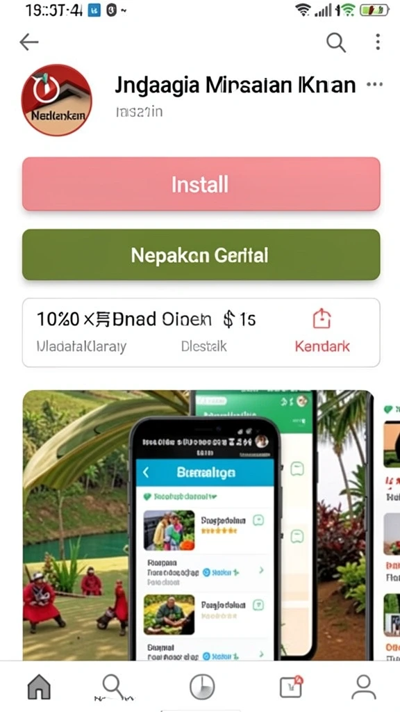 Tampilan menarik yang memudahkan navigasi.