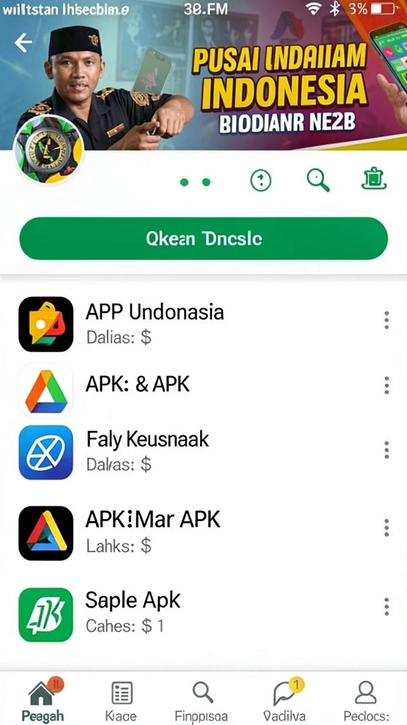 Fitur live draw untuk melihat hasil undian.