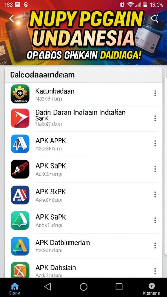 Tampilan antarmuka yang menarik dan user-friendly.