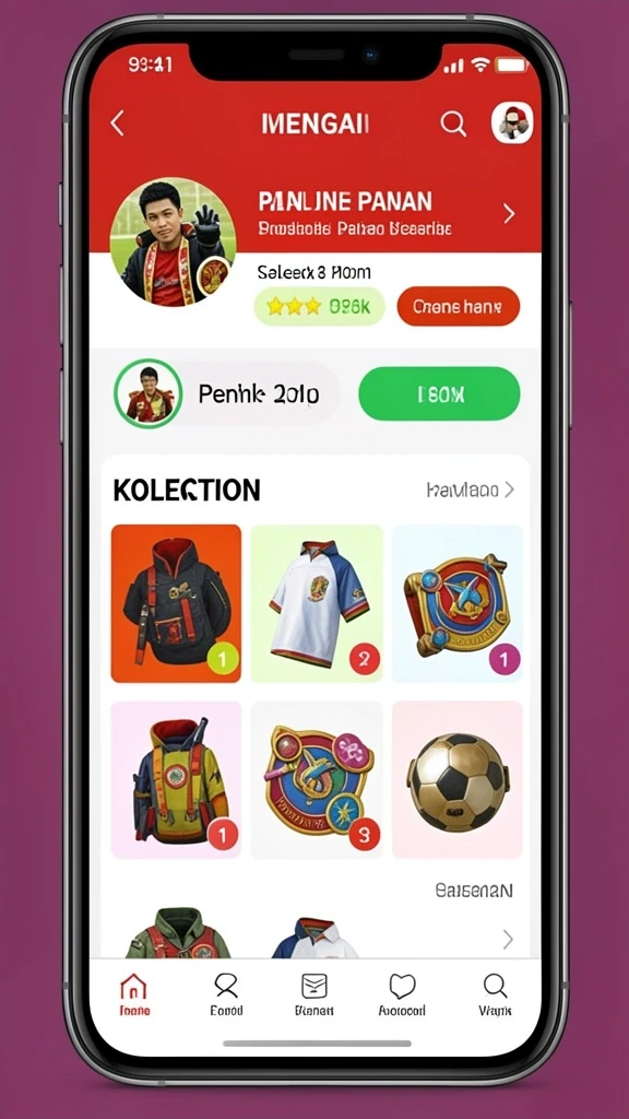 Tampilan UI yang menarik dan mudah dinavigasi.