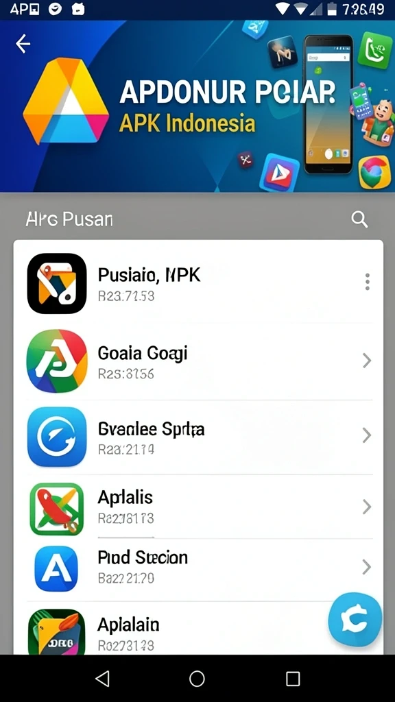 Tampilan awal permainan yang menarik dan intuitif.