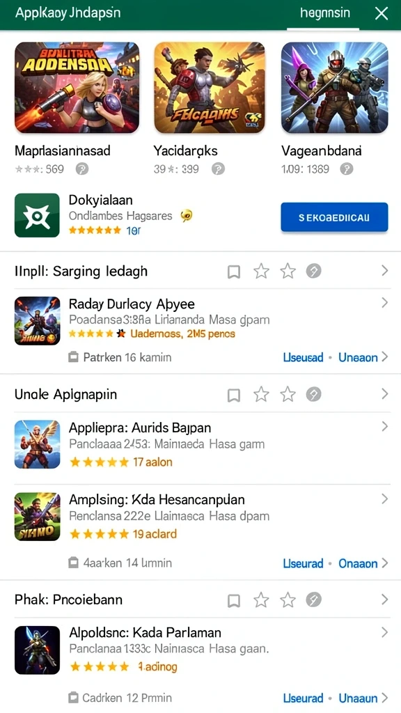 Karakter unik yang dapat dipilih sesuai preferensi.