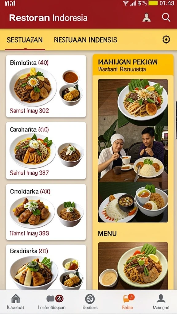 Menunjukkan kustomisasi karakter yang mendetail.