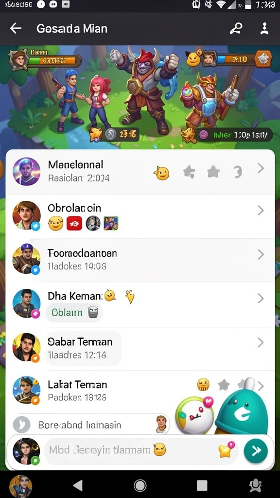Tampilan awal aplikasi yang menarik dan mudah dinavigasi.
