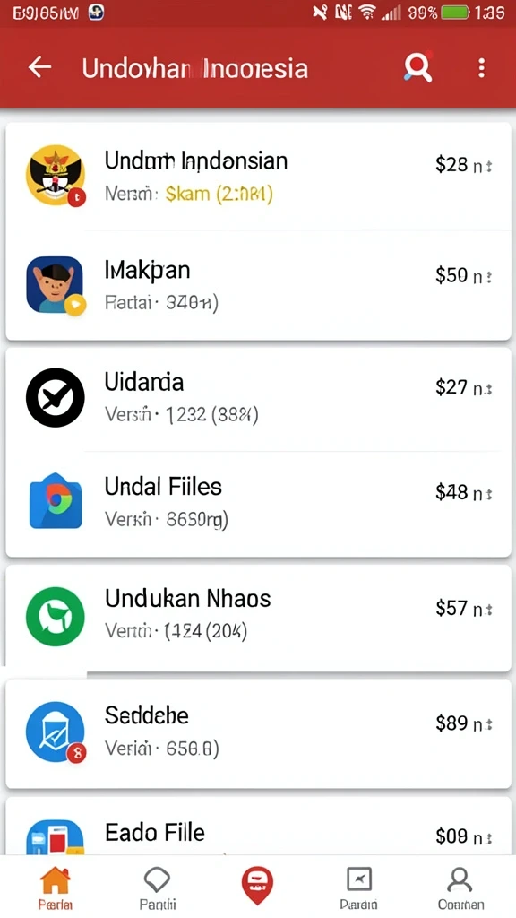Tampilan antarmuka pengguna yang menarik dan mudah dinavigasi.