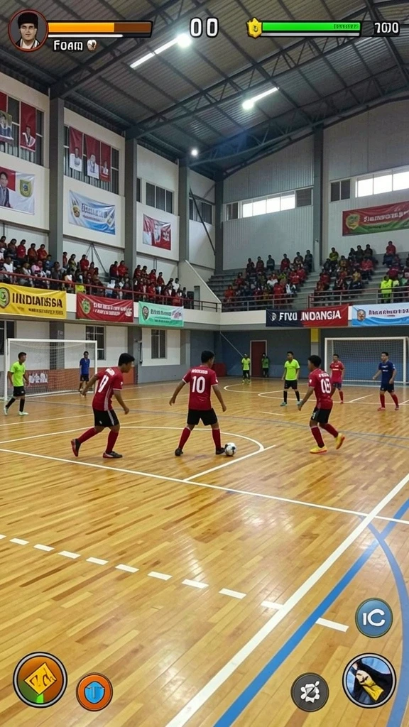 Tampilan utama OLLO4D dengan antarmuka yang intuitif.