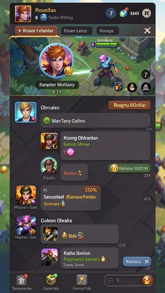 Screenshot menunjukkan karakter utama dalam aksi penuh tantangan.