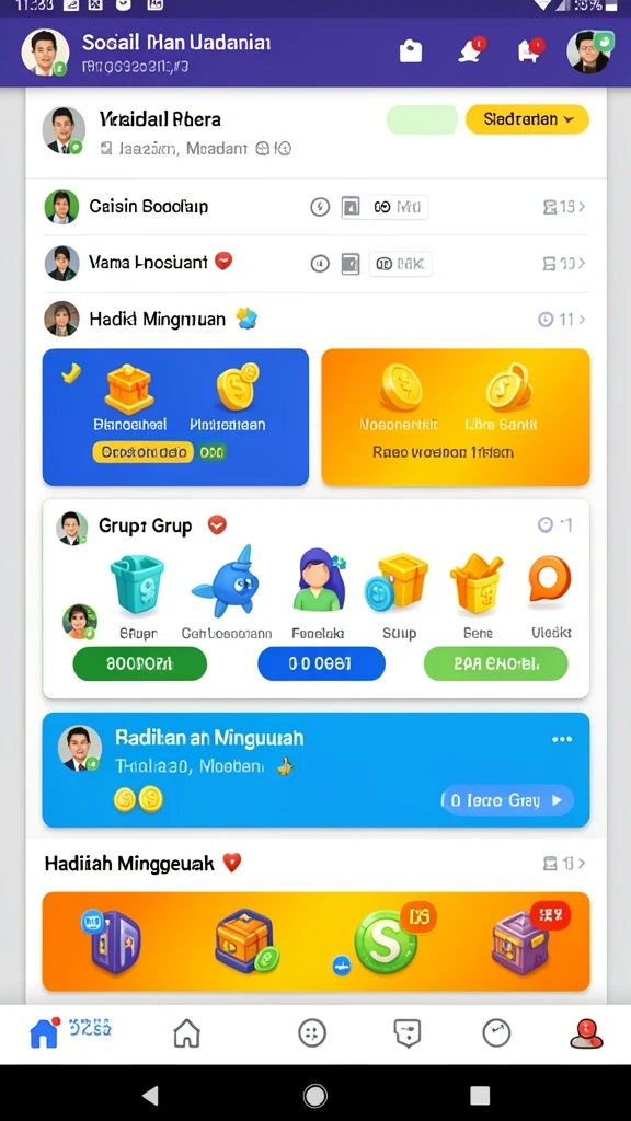 Berbagai pilihan permainan yang seru dan menantang.