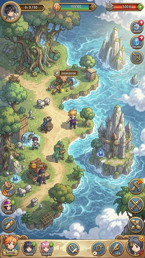 Mode multiplayer yang memungkinkan kompetisi antar pemain.