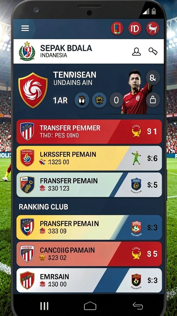 Tampilan antarmuka yang intuitif dan menarik.