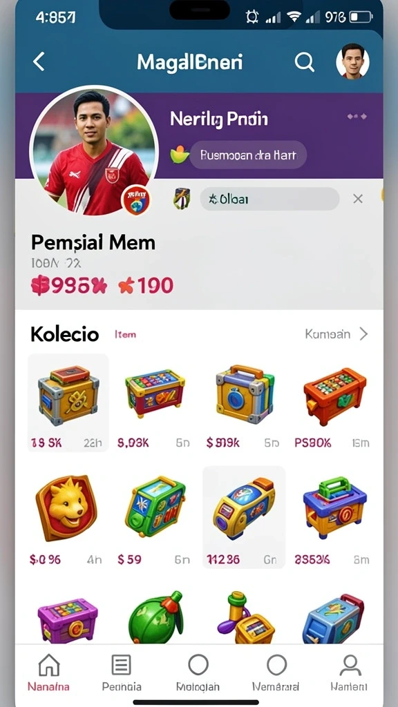 Tampilan antarmuka yang ramah pengguna.