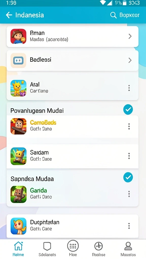 Tangkapan layar fitur multiplayer yang menarik.