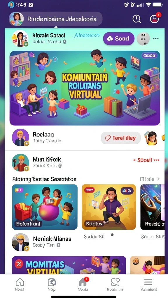 Karakter permainan yang unik dan menarik.