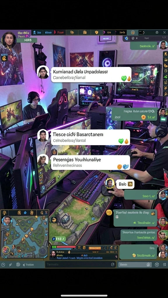 Tangkapan layar menunjukkan karakter utama dalam aksi.