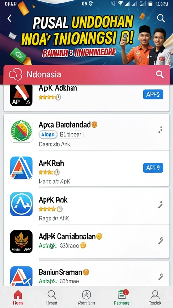 Screenshot menunjukkan tampilan awal permainan WASLOT.
